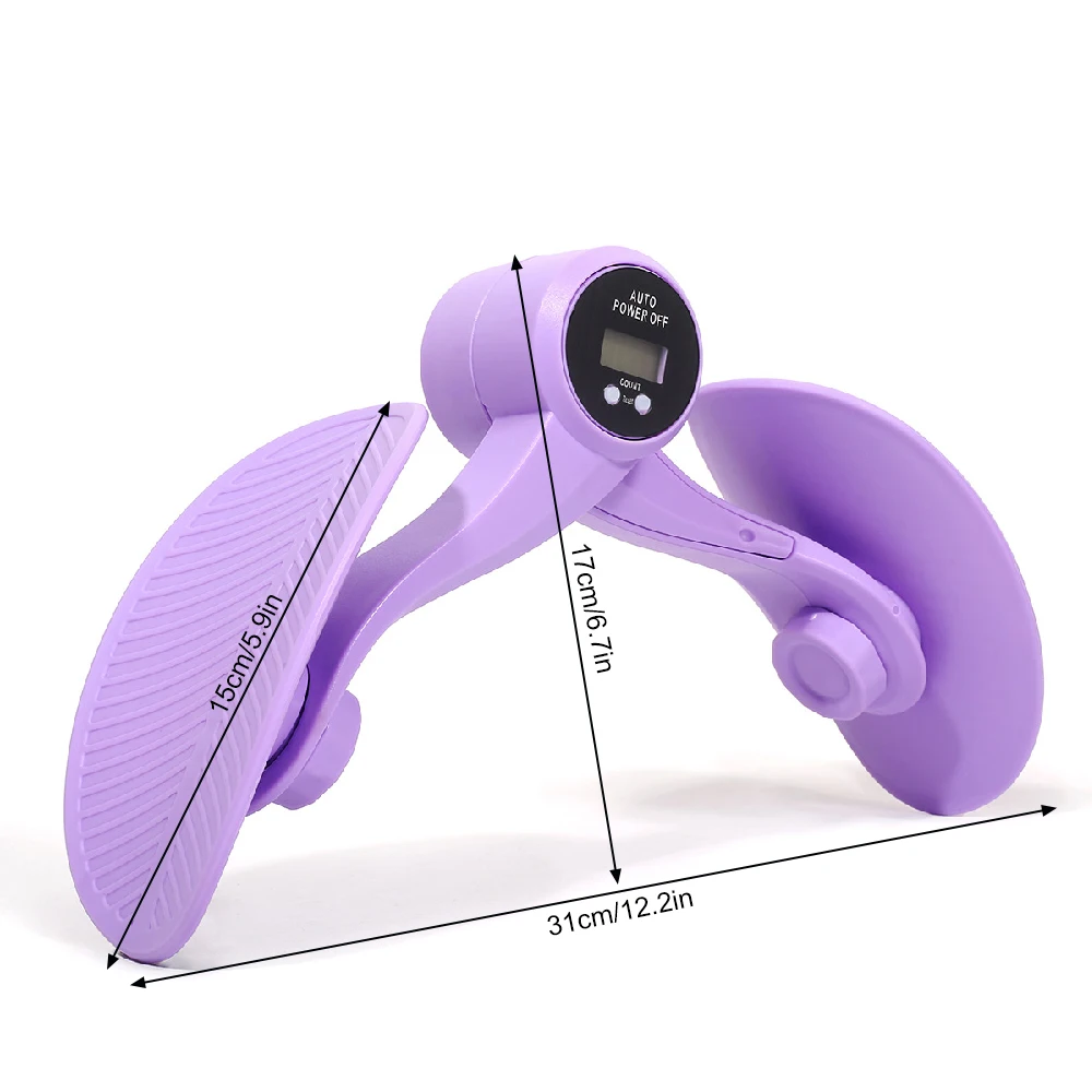 Postpartum Recovery Exercise Aid with Digital Monitor, Inner Thigh Firmer and Pelvic Support Device for Daily Fitness