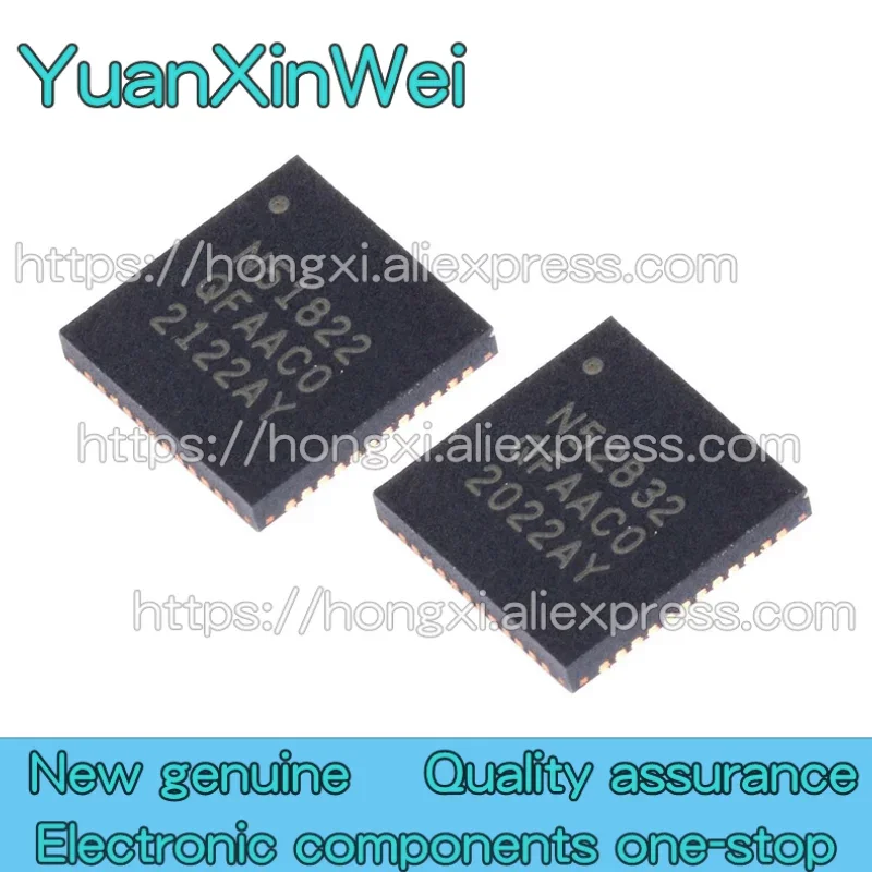 

1PCS NRF51802-QFAA NRF51822-QFAA NRF52811-QFAA NRF52832-QFAA-R QFN48 Radio frequency transceiver chip