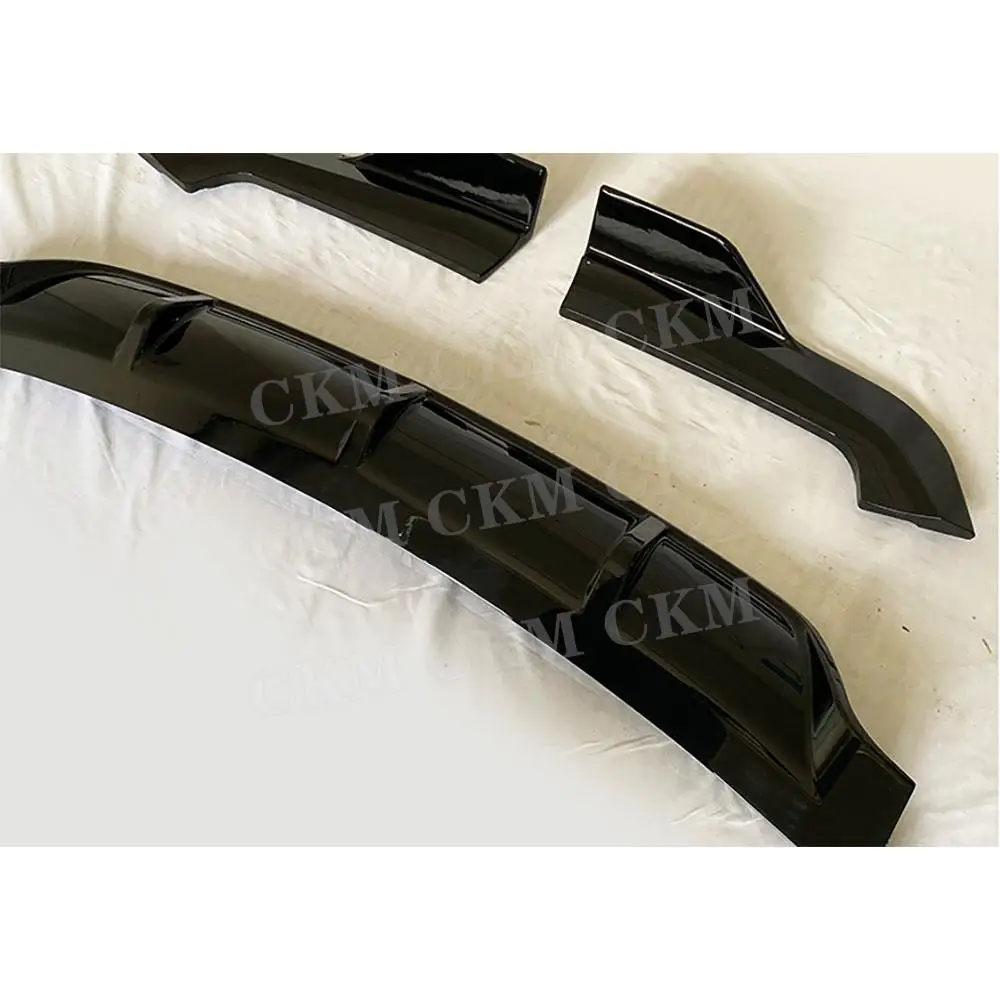 

Carbon Fiber /ABS Rear Car Bumper Diffuser Guard Spoiler Body Kit Side Splitters for BMW X5 F15 M Sport 2015 2016 2017 2018