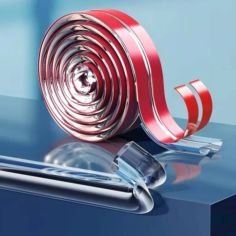 

1/2/3M Table Edge Guard Furniture Corner Protector Strip Self Adhesive Transparent Kids Collision Proof Soft Bumper Baby Safety