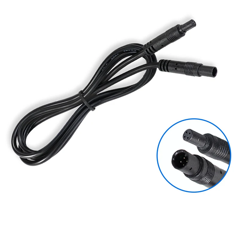 1M/2M/3M 4/5/6-pin Male To Female 28awg Bmw Cable Video Extension Cable Car Camera Connection Environmentally Friendly PVC E2