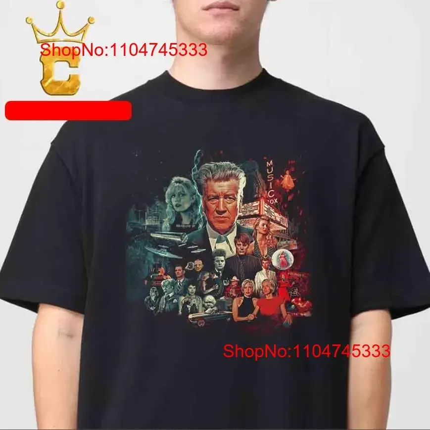 Rest in peace Camiseta nueva David Lynch Director del FIlm Twin Peaks vintage Ropa de diseñador lavada Cómoda Unisex Transpirable