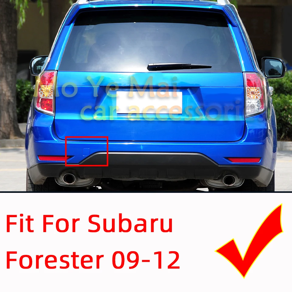 Gancho de reboque traseiro para Subaru Forester, Gancho de reboque, Tampa do olho, Acessórios do carro, Tampa de reboque Guarnição, Subaru Forester 2009, 2010, 2011, 2012, 57731SC050