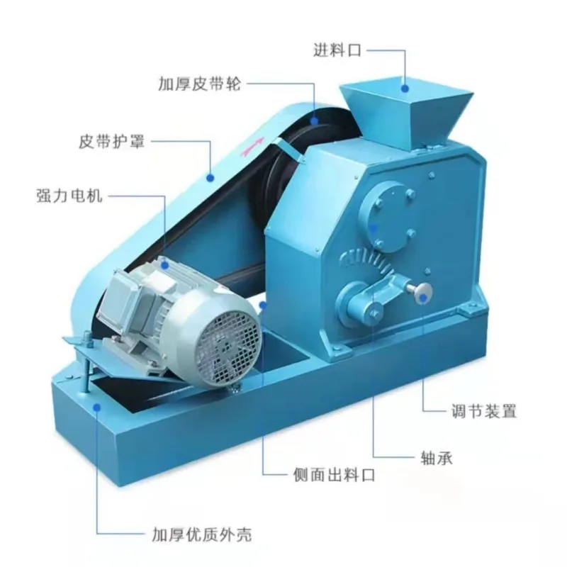 Crusher negative suspension 100 * 60 granular adjustable ore sample preparation