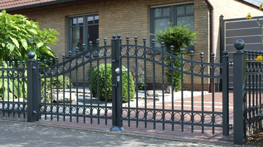 Modelos forjado Iron Gate, qualidade Superior Metal Gate