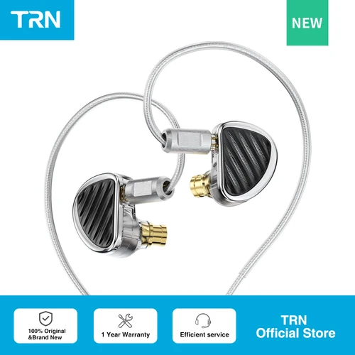 TRN JAWS 인이어 이어폰, 3DD, 4BA, 1PD 드라이버 기술, HIFI 모니터, 러닝 헤드폰, 이어플러그 헤드셋