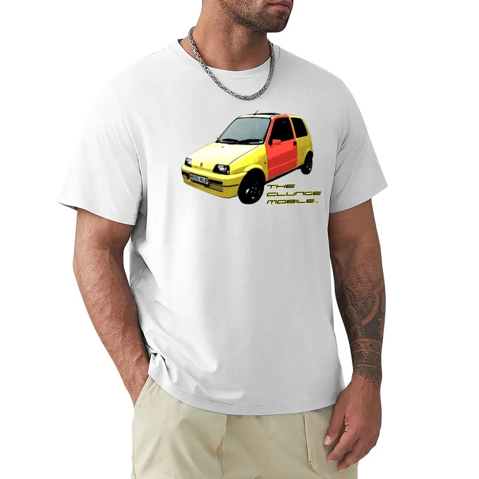 The Clungemobile - The Inbetweeners [Single Print With Text] T-Shirt sublime plain t shirts men