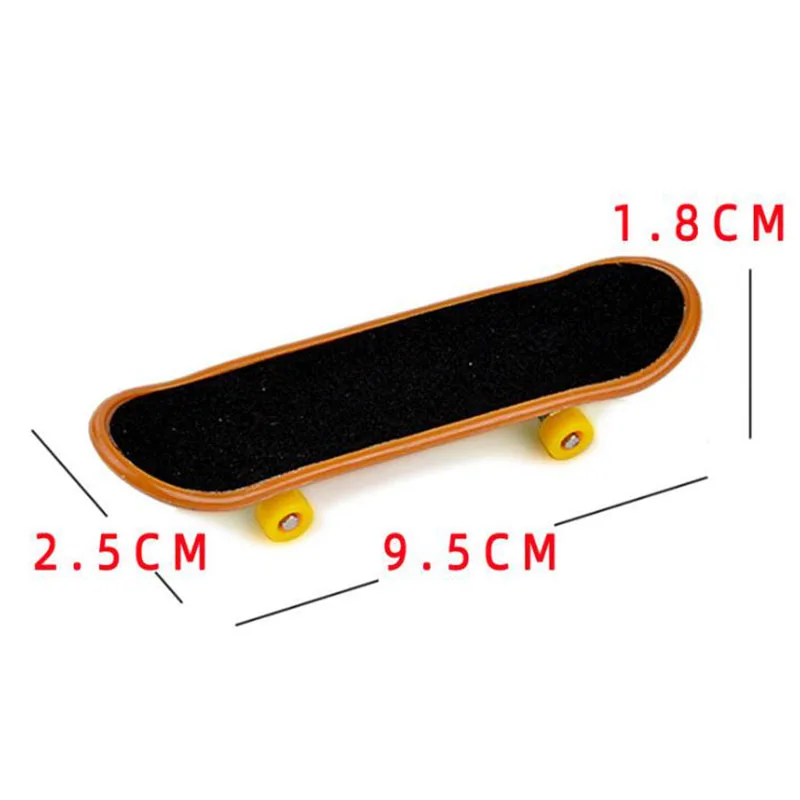 1PC Cute Kids bambini Mini Fingerboard Skate Boarding Gifts Party Toy casuale