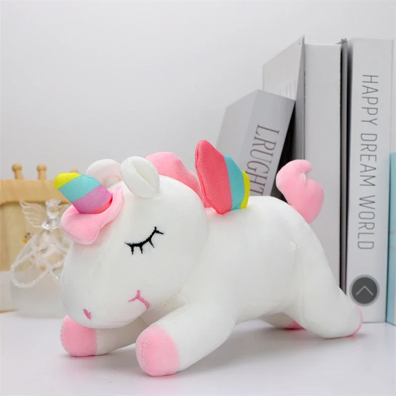 Unicorn Soft Plush Toys Cute Anime Stuffed Animal Lovely Unicorn Kawaii Sleeping Pillow Peluche Dolls Birthday Gifts for Kids