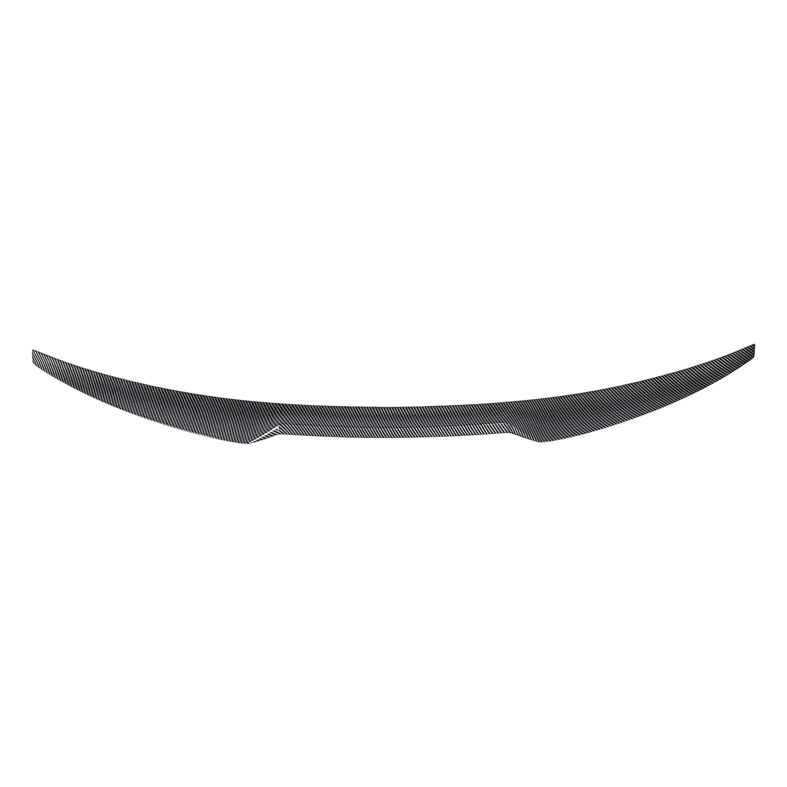 

M4 Style Rear Trunk Spoiler ABS OEM Replacement for Audi S4 B8 2009-2016 Carbon Fiber Style Sporty High Speed Stabilizer Wing