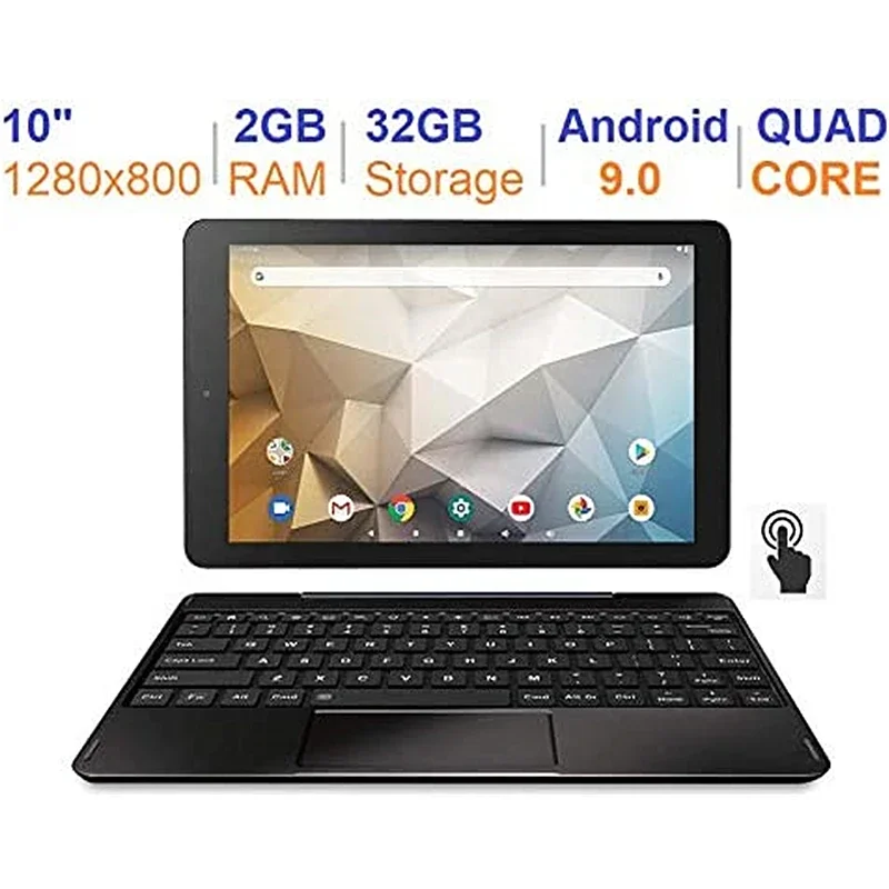 Newest 10.1 INCH T10 RCT6 Tablet 2GBRAM 32GB ROM Android 10 MT8167 CPU Dual Camera Quad Core Battery 5000mAh