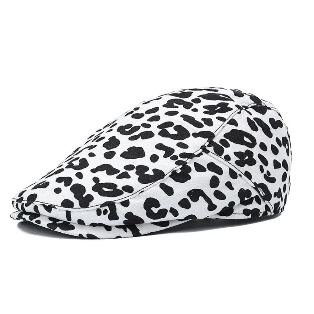 

Stylish Retro Floral Beret Hat Adjustable Fishing Casual Ivy Flat Cap Outdoor Autumn Winter Peaked cap Men Women