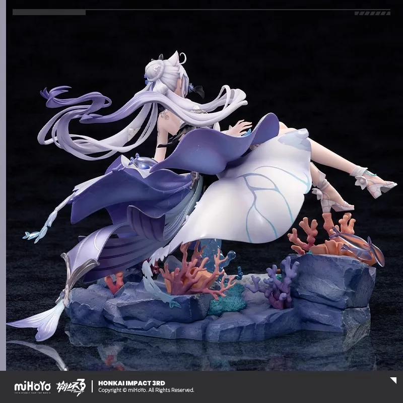 Game Honkai lmpact 3 Official Genuine Product Kiana Herrscher of Finality Oceania Luna Theme 1/7 Scale Ornament Halloween Gifts