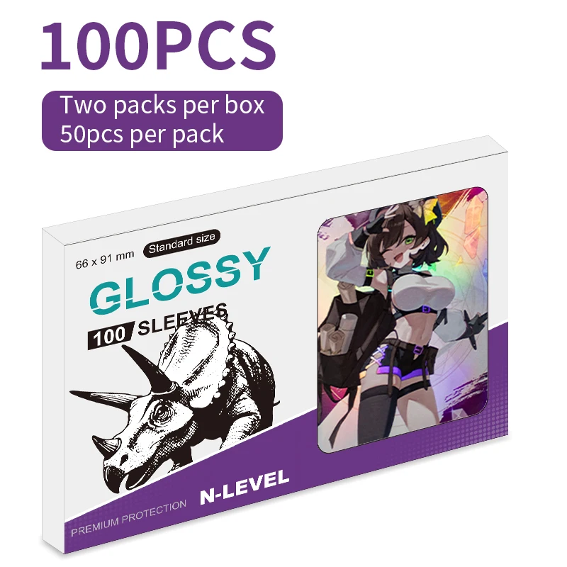 

100 шт./упак. рукава для карт Yugioh, фигурки лабиринтов Yu-Gi-Oh! TCG OCG Trading Cards Защитный чехол для лазерной вспышки и блеска66*91 мм