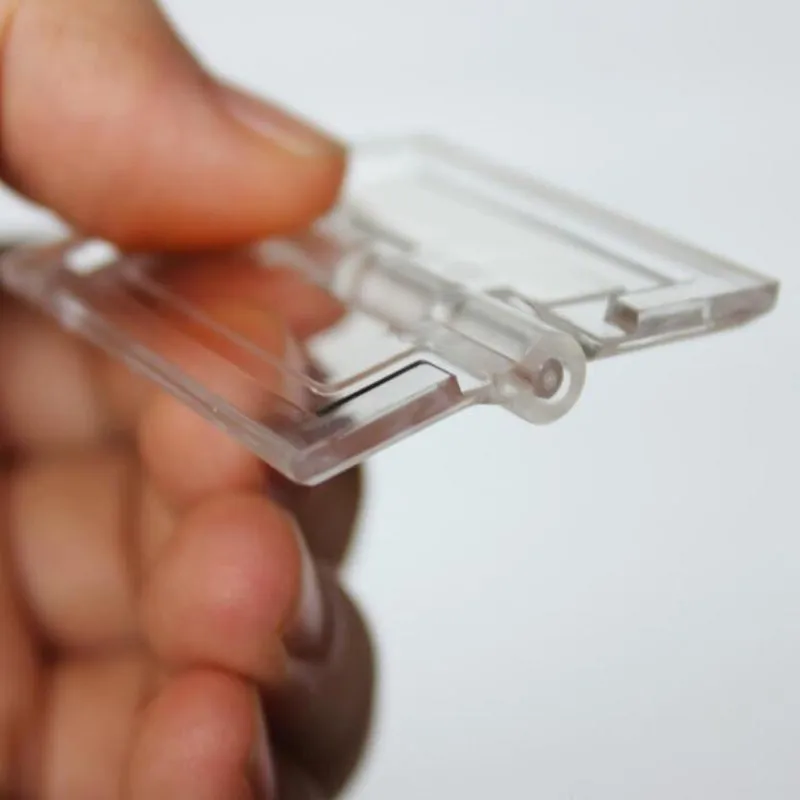 10Pcs Durable Acrylic Folding Hinges 25X33mm 30X35mm 45X35mm 65x42mm Transparent Plexiglass Hinges Mini Door Hardware