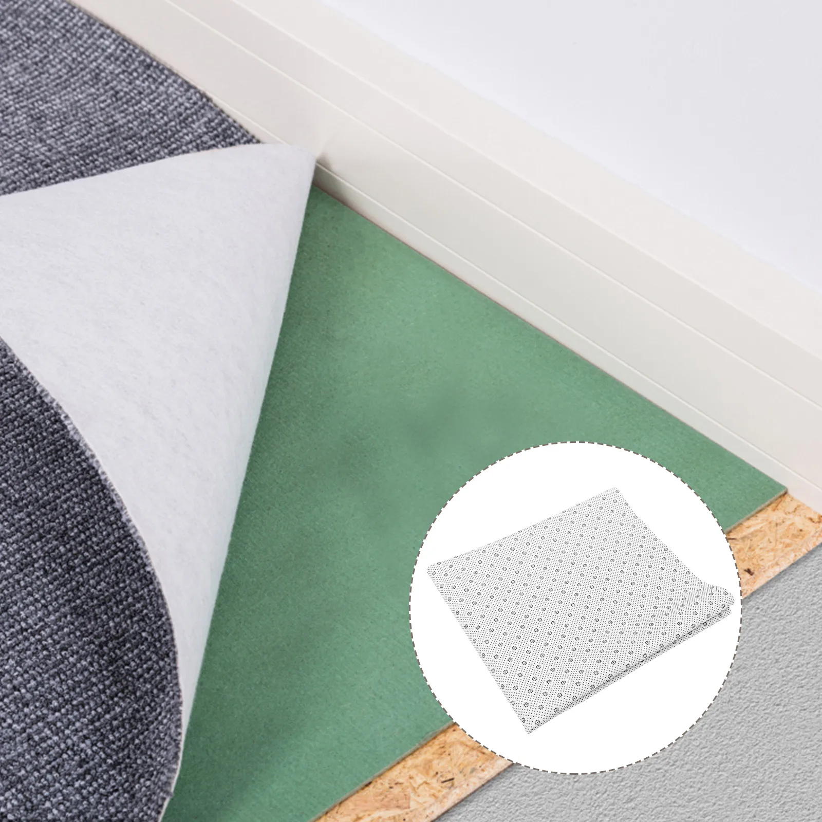 

Premium Non-Slip Carpet Fabric For Home Office Stairs Floor Mat Liner Anti-Slip Cloth Material With Fine Stitching