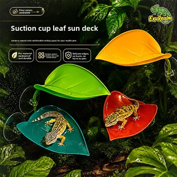 Suction Cup Reptile & Betta Leaf Rest 1