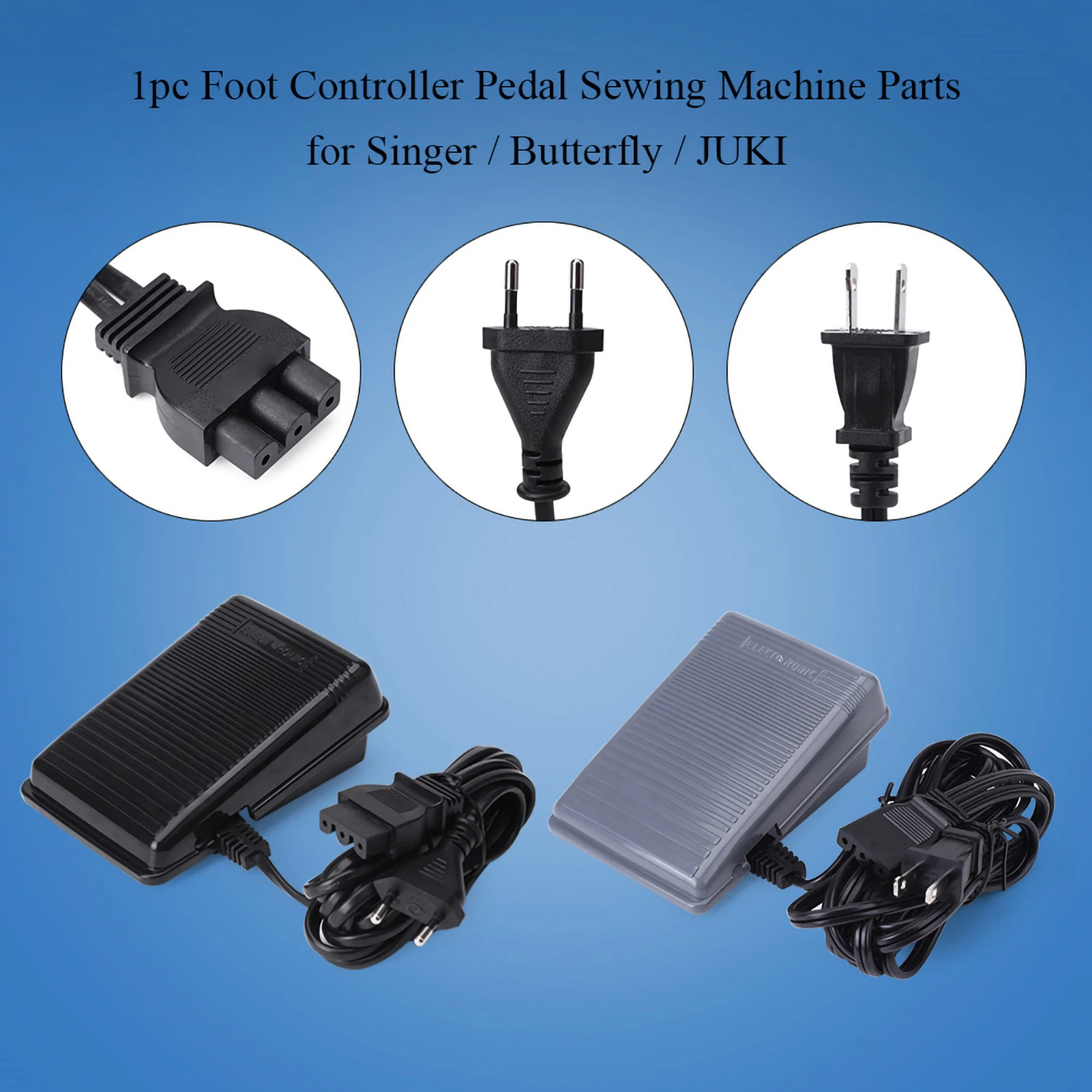 Foot Controller Pedal Sewing Machine Parts for Singer Foot Controller Pedal Foot Pedal for JUKI Sewing Foot Controller Pedal