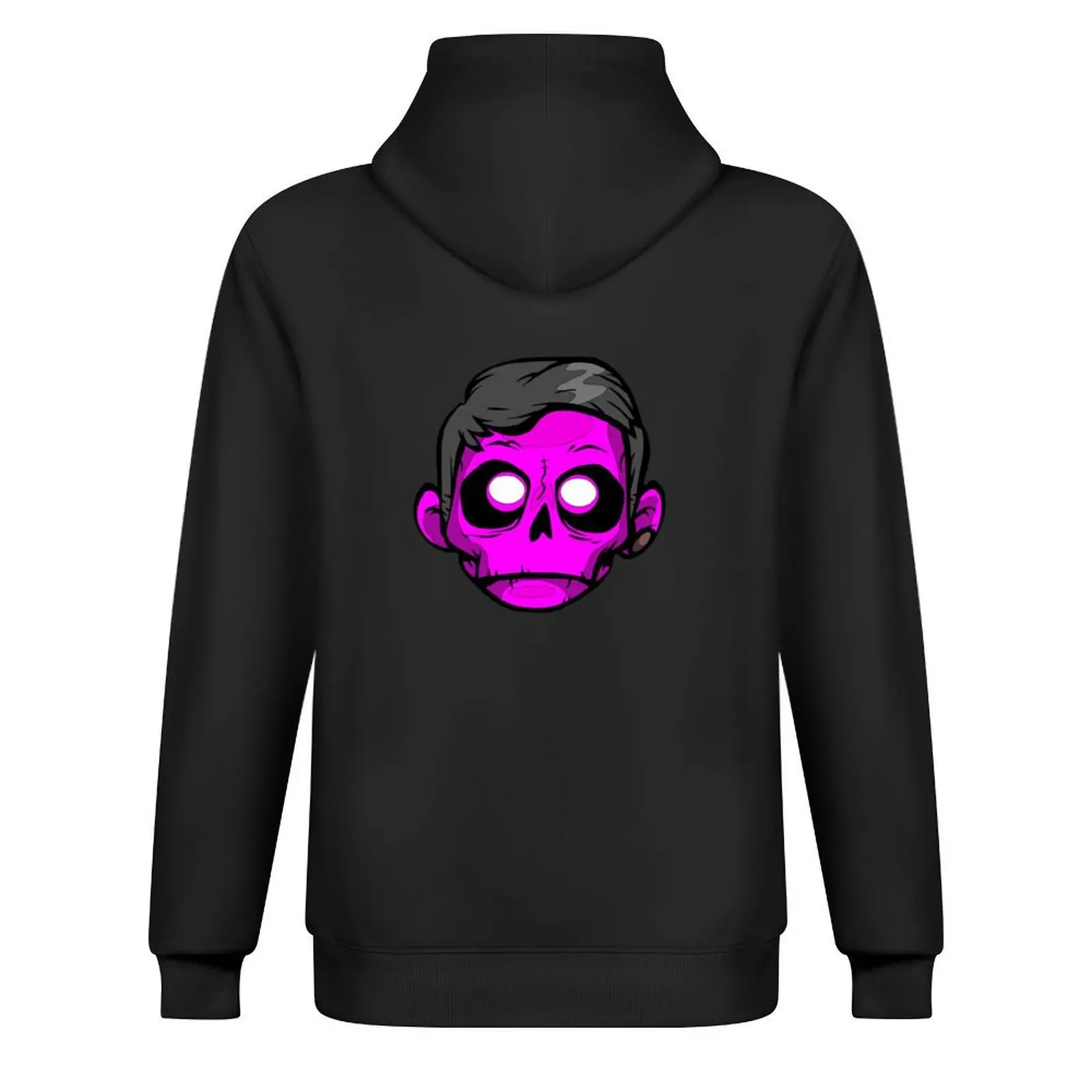 Zomboy Head الوردي هوديي ملابس الذكور سترة الخريف ملابس الرجال للرجال جديد مقنعين المحملة