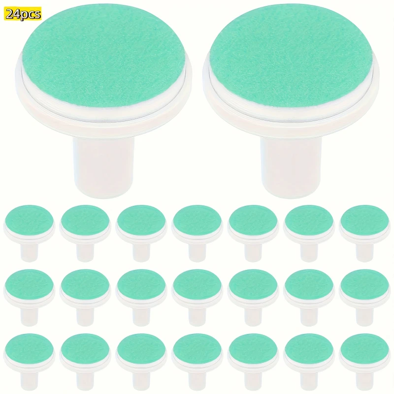 

24Pcs Baby Nail File Pads Electric Nail Trimmer Replacement Pads Baby Nail Grinding Heads For Kid Newborn Infant Toddler