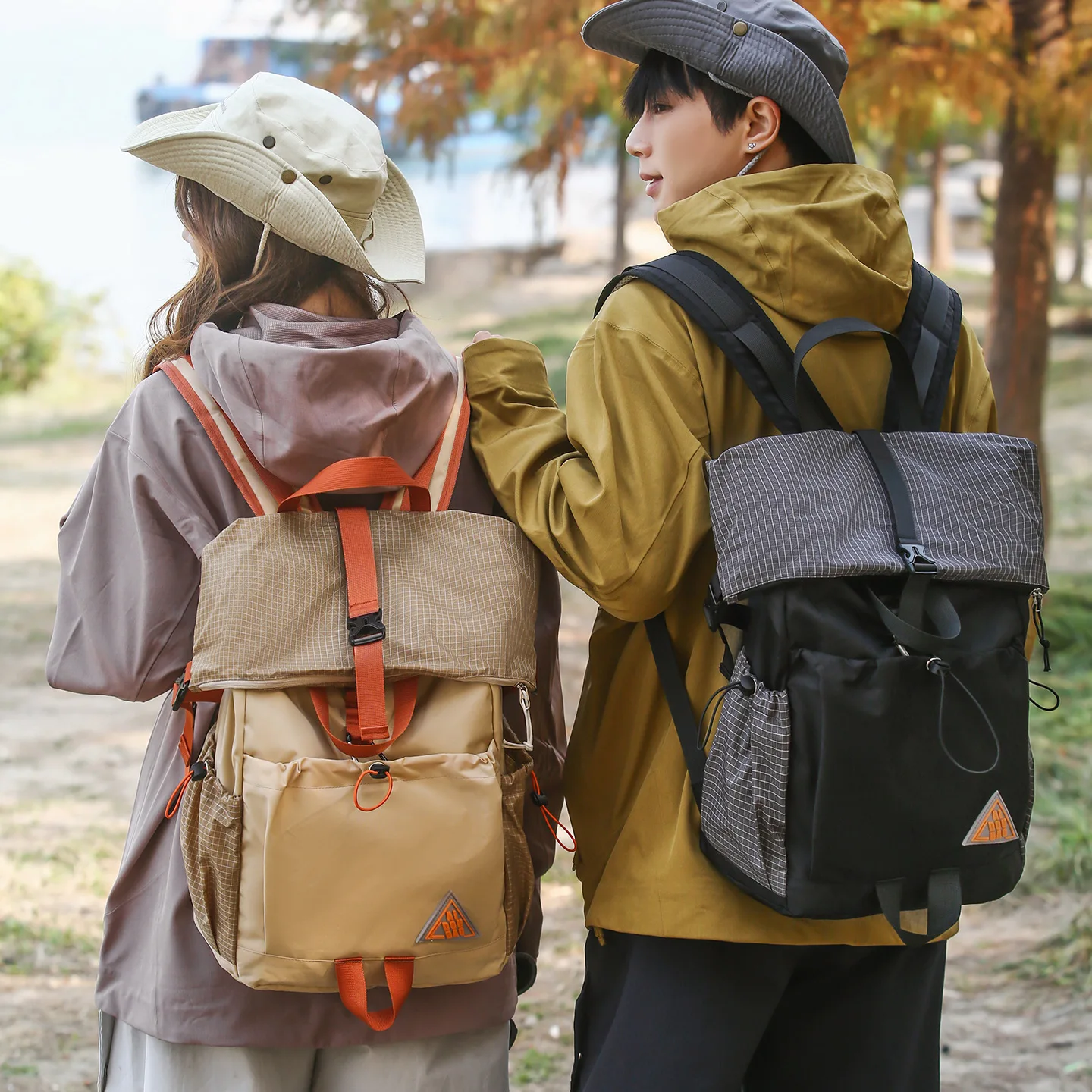 

Спортивный водонепроницаемый рюкзак большой вместимости, легкая нейлоновая походная многофункциональная сумка для альпинизма с откидной крышкой и замком