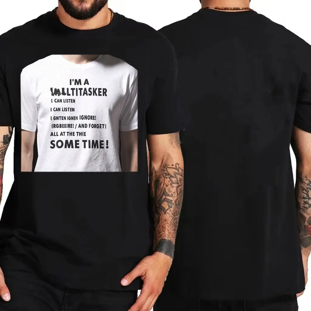 تي شيرت - كاجوال برقبة دائرية من القطن صيفي بأكمام قصيرة للرجال والنساء المراهقين والرجال مطبوع جديد للجنسين