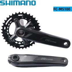 Shimano Deore M5100 170/175 36-26T 32T 1x11 2x11 Speed Mountain Bike Bicycle Crankset Aluminum Alloy MTB Crank Original Shimano