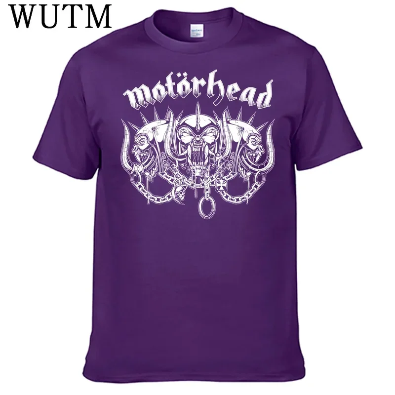 100% Cotton Shirt Top Sales Motor Head T Shirts