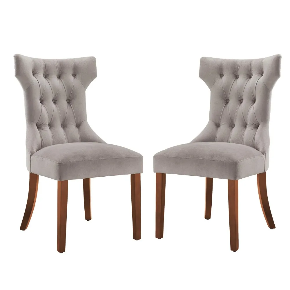 

2024 New Tufted Dining Chair, Set of 2, Taupe