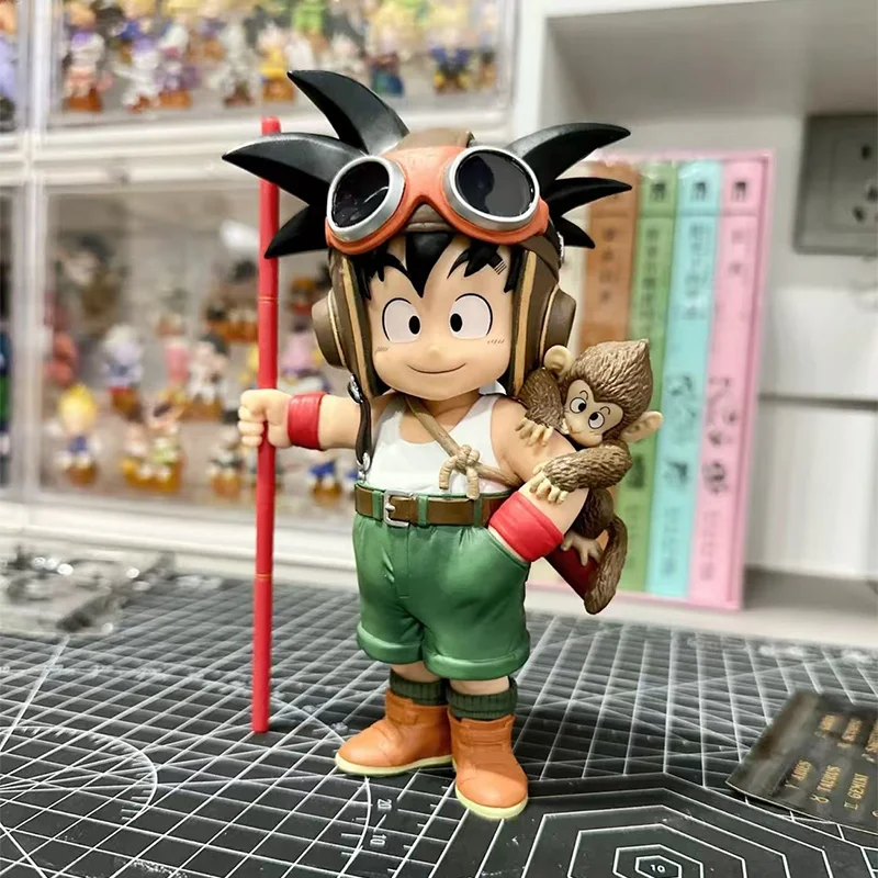 

Genuine Bandai Ichiban Kuji Dragon Ball Son Goku Juvenile Period Without Box Anime Figure Snap Collection Model Toy Boys Gift