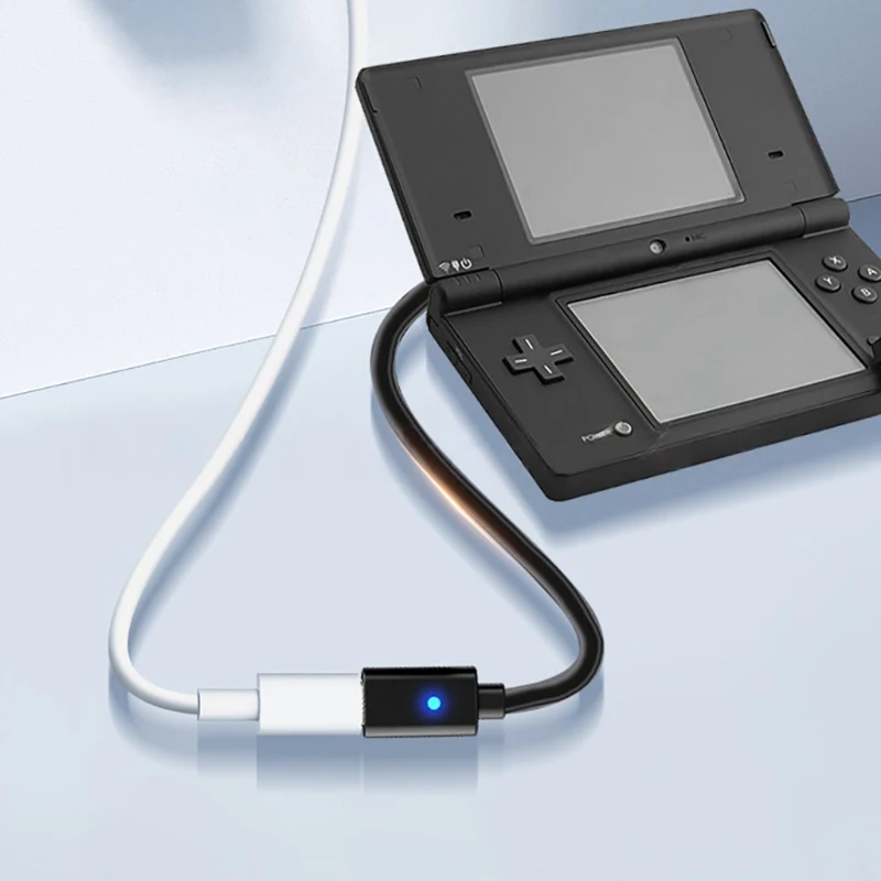 Type C Charging Cable for Nintendo NDSi 3DS 3DSLL 3DSXL Console Game Controller Power Supply Wire USB C Console Cord for NDSi