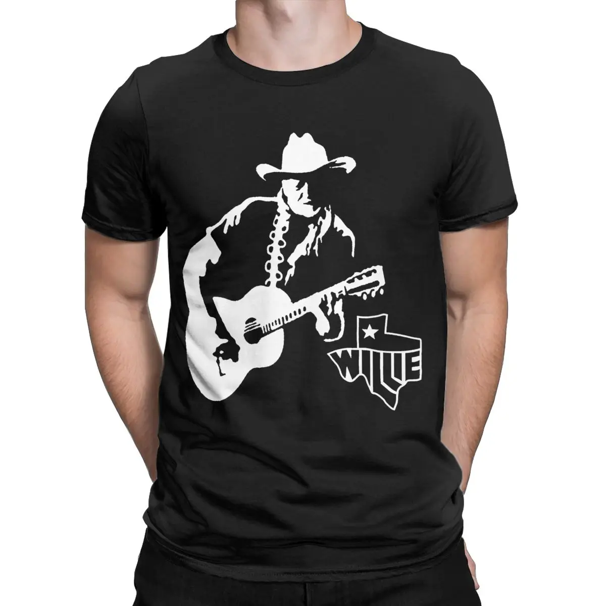 Summer Cool Willie Nelson Country Music Singer Men Women's T Shirts Apparel Funny Tee Shirt T-Shirt Pure Cotton Unique Clothing