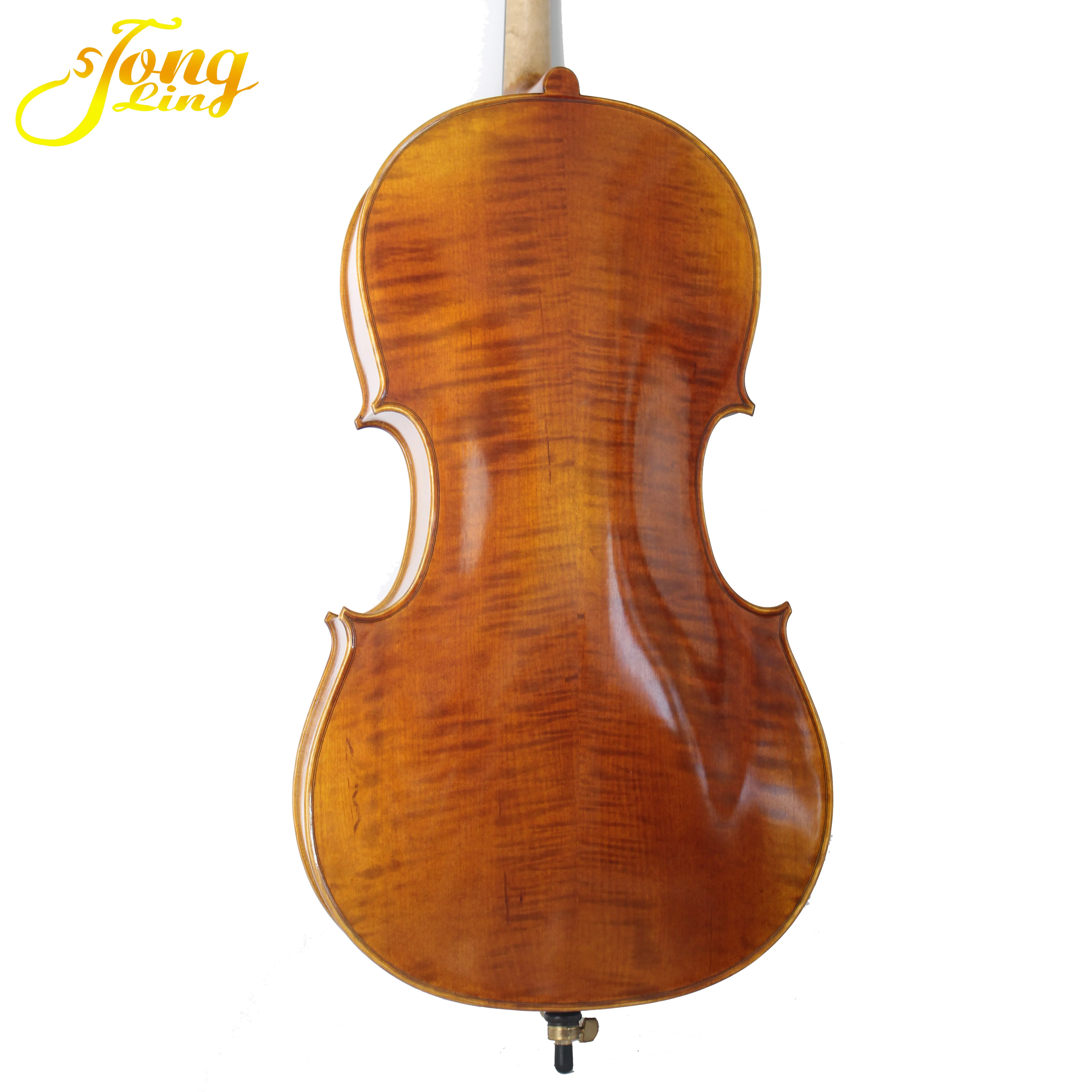 

Musical Instruments High Grade Flamed Maple Professional Antique Cello