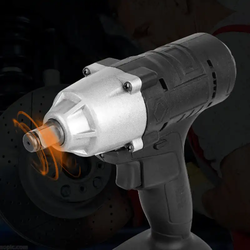 Super Torque Brushless Lithium Battery Wrench DC 50V Brushless Cordless Screwdriver Impact Drill Impact Driver Rechargeable