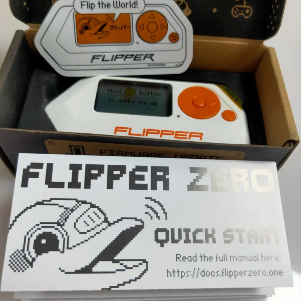 Free Shipping Flipper Zero Original From US Portable Multitoll Device Hacktool For Engineer