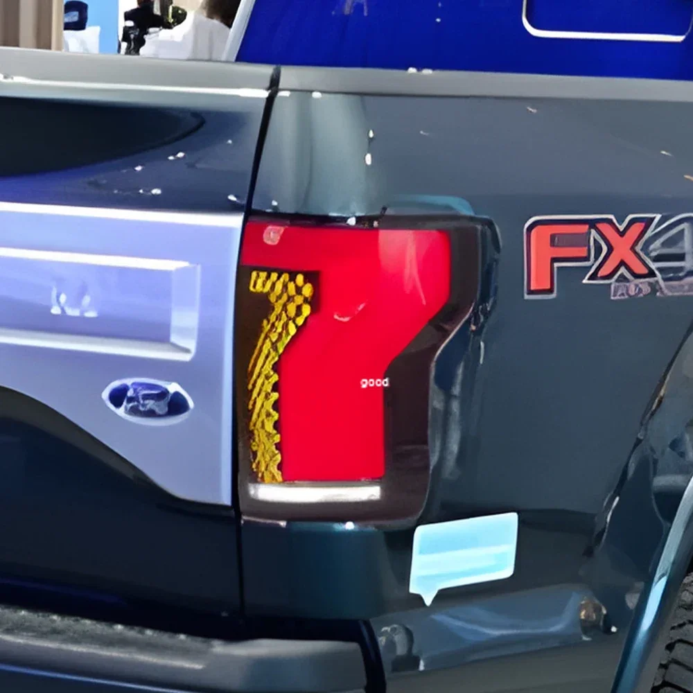 

Автомобильные задние фонари в сборе для Ford Raptor F150 2015-2019, автоматические задние фонари, обновленные светодиодные динамические мерцающие задние фонари, аксессуары
