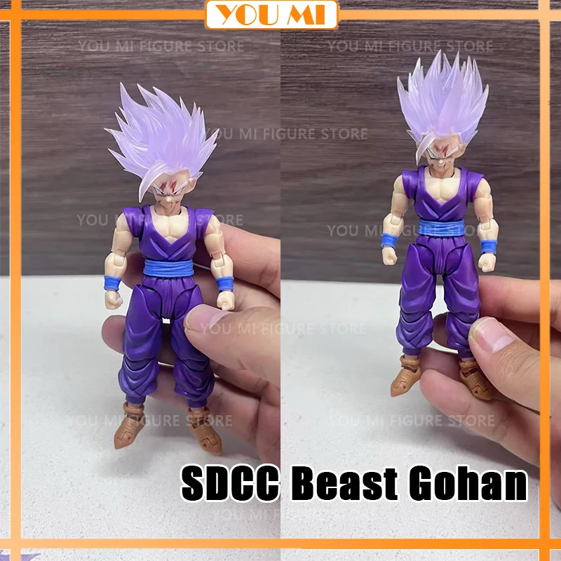 Tigery Toys Dragon Ball Action Figure SDCC Beast Gohan Anime Collection Model Replaceable Head Accessories For Children Gifts