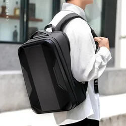 Men's Casual Technology Backpack Trendy Hard Shell Computer Bag 17.3 Inch Large Capacity E-sports Multifunctional Computer Bag