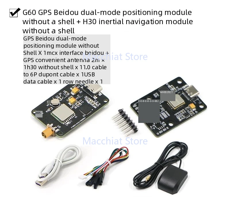 وحدة تحديد المواقع المزدوجة الوضع GPS Beidou BD G60/G70 عالية الدقة GNSS المشتركة الأقمار الصناعية ROS روبوت STM32 #3