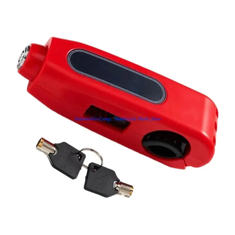 H7BDオートバイグリップロックブレーキ/ハンドルバー/スロットルロック自転車、スクーター、モペット、またはATV盗難防止オートバイロックに適しています