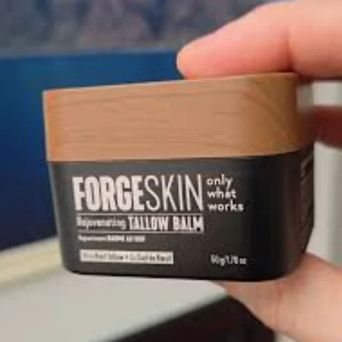 50g Forge Skin Rejuvenating Tallow Balm For Men Natural Avocado Butter Beef Tallow Face Moisturizer Deep Nourishing Daily Cream