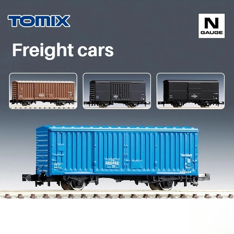 TOMIX N-type 1/160 قطار نموذج فان شاحنة سلسلة مع متعددة اختياري الطلاء النقل نموذج جمع الحلي الصبي لعبة هدية
