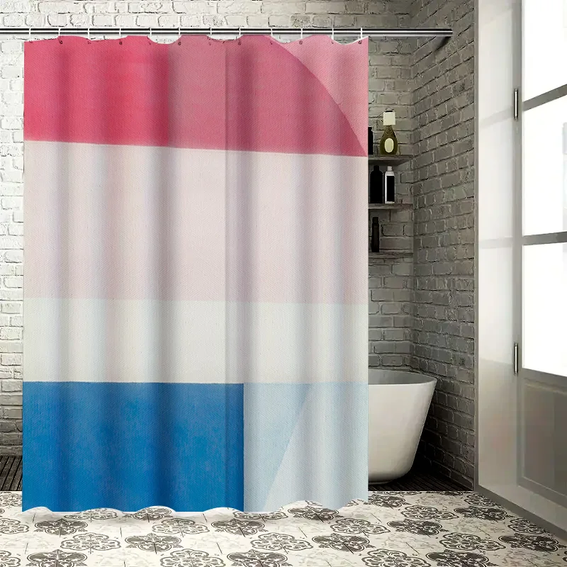 

Современный декор для ванной комнаты, пастельные цвета, занавеска для душа для ванны или плиточных душа размером 36x72 дюйма с набором колец от AliExpres