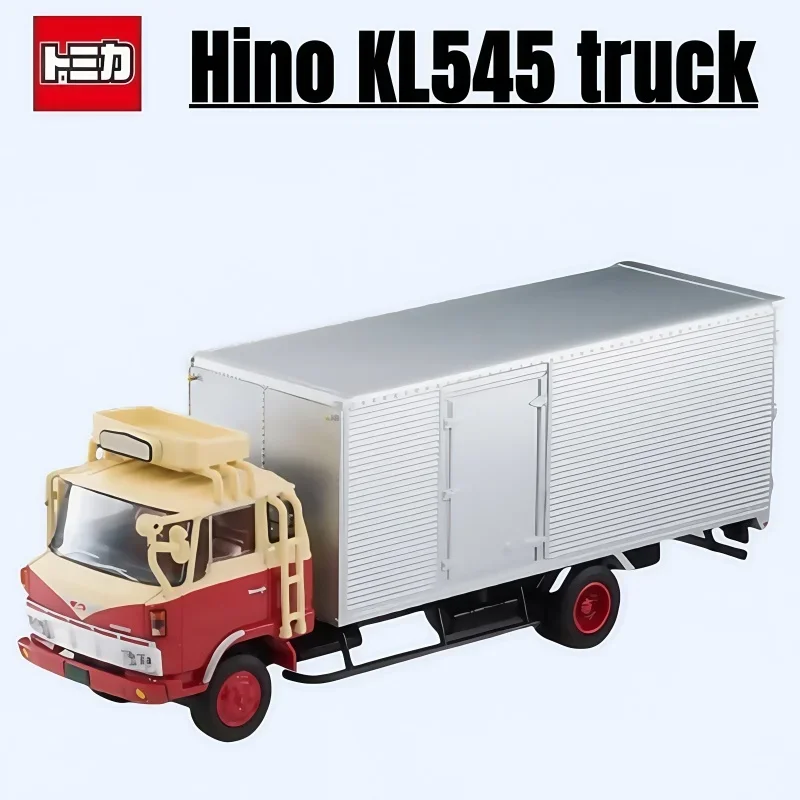 TOMICA TLV 1:64, N243a Hino KL545 truck, alloy die-cast simulation miniature car fashion play model, boy toy holiday gift.