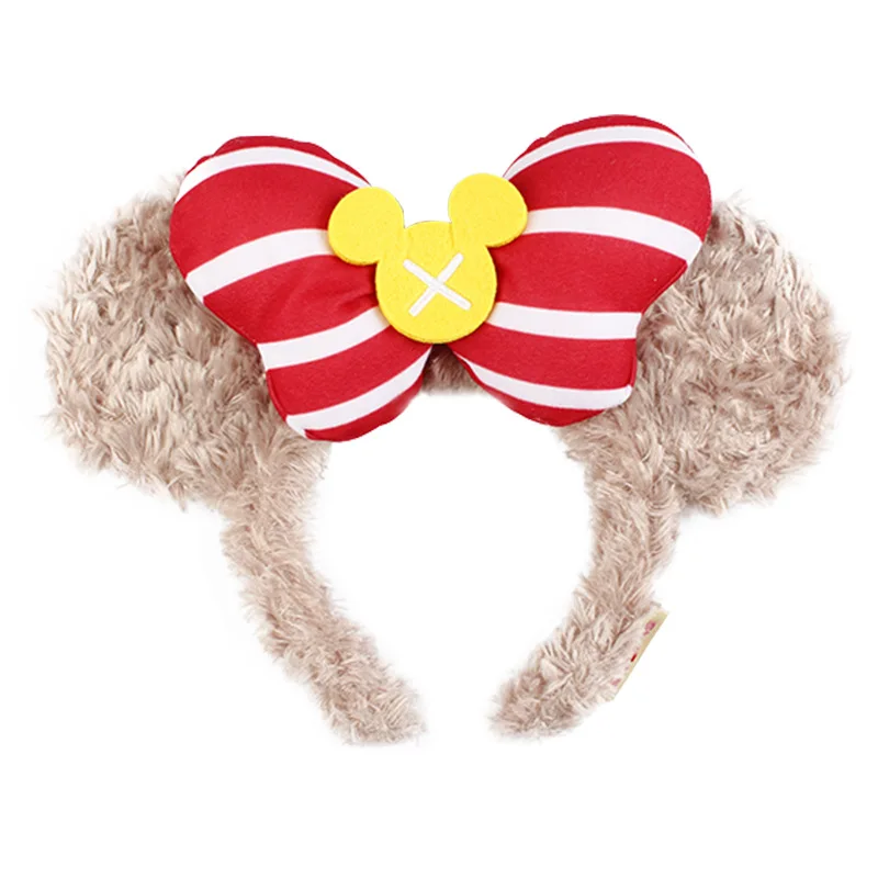 Disney cartoon headband cute plush rabbit ears star Dai exposed headband children\'s hair accessories