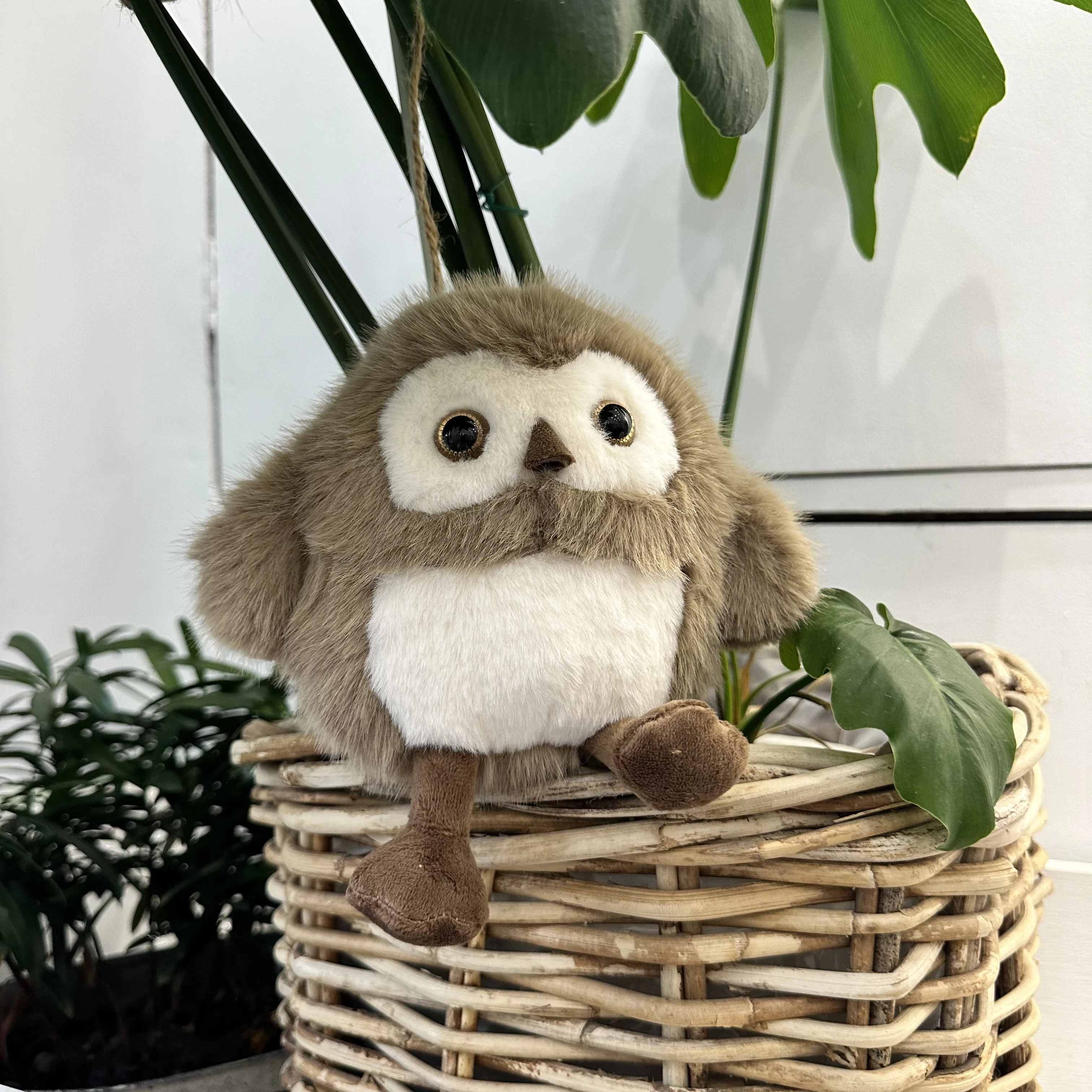 20cm Cute Funny Owl Adorable Soft Stuffed Animal Soft plush Toy the for you Boys and Girls Perfect Birthday Holiday Gift