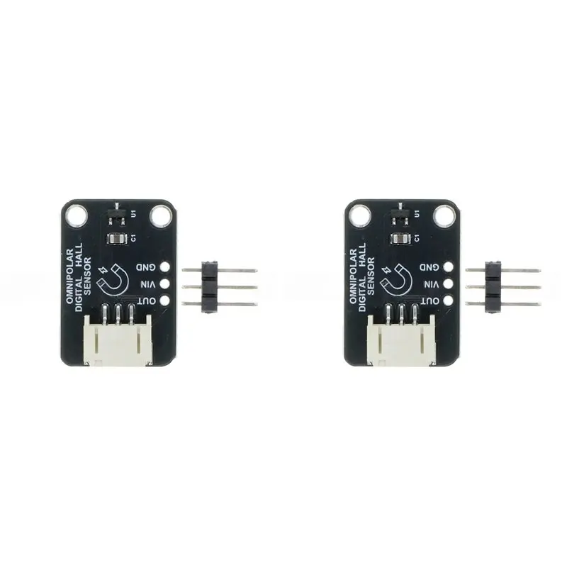 

【SURPISE】2X DRV5032 Цифровой модуль датчика магнитного эффекта Холла 1.65V-5.5V для магнитных датчиков-выключателей дверей и окон