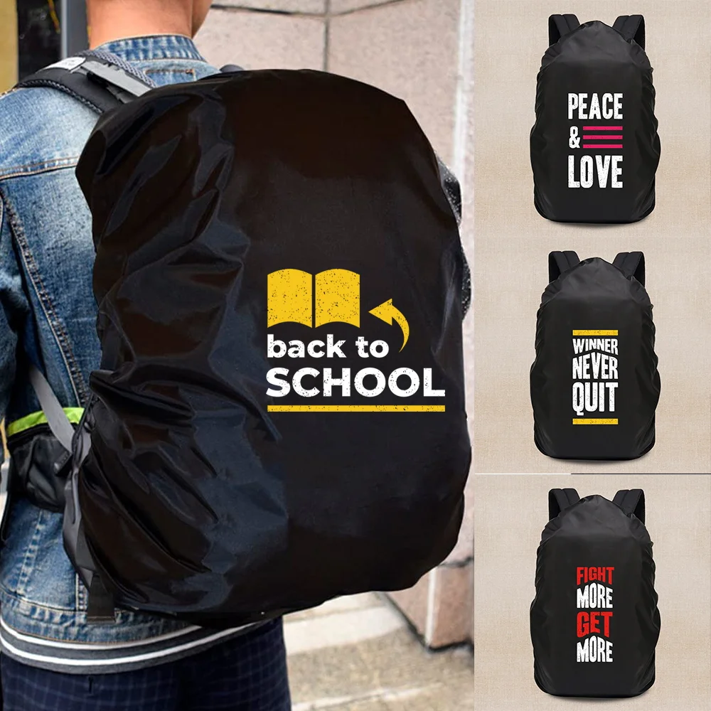 Outdoor Camping Hiking Durable Practical Nylon Backpack Rain Cover Travel Accessories Fit for 20L‑70L Backpack