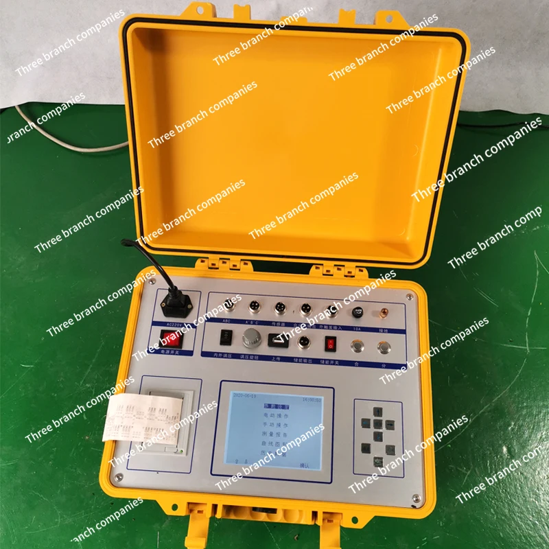 High voltage switch mechanical characteristic tester, circuit breaker characteristic braking characteristic