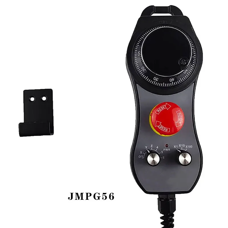 NC 4/5/6 ejes mpg volante colgante generador de pulsos manual con parada de emergencia para sistema Siemens Mitsubishi Fanuc